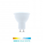 LED-Lamp GU10, 1W, 230V, 6000K, Koud Wit LED-Lamp GU10, 1W, 230V, 6000K, Koud Wit