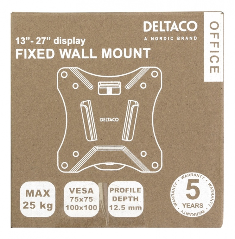 DELTACO Office, fixed wall, 13