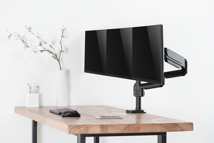 DELTACO Office, gas spring arm desk, 17