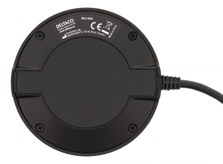 DELTACO Office DELC-0002 boundary conference microphone with USB and 3