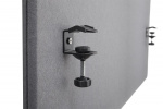 DELTACO Office, 1200(W)x600(H)mm Acoustic Desktop Privacy Panel