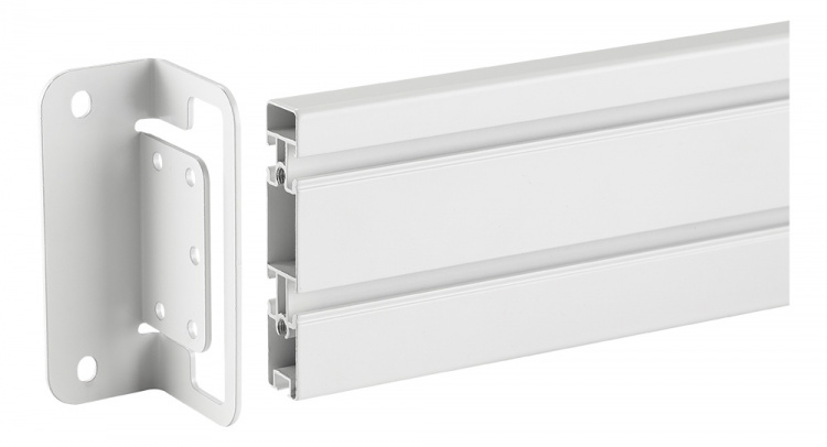 DELTACO Office, Slatwall Wall Mounting Plate