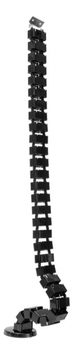 DELTACO Office, Spine Cable Organizer & Hider, White DELTACO Office, Spine Cable Organizer & Hider, White