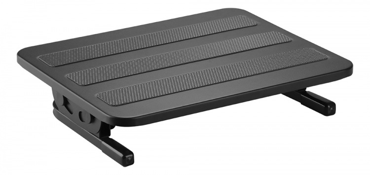 DELTACO Office, Ergonomic Tiltable Steel Foot Rest DELTACO Office, Ergonomic Tiltable Steel Foot Rest