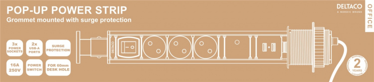 DELTACO Office, Uttag DELTACO Office, Uttag