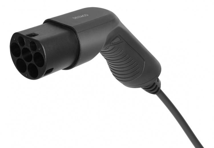 DELTACO e-Charge, cable type 2 - type 1, 1 phase, 16A, 10M