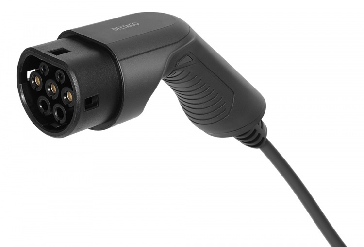 DELTACO EV-cable type 2 - type 2, 1 phase, 16A, 7M DELTACO EV-cable type 2 - type 2, 1 phase, 16A, 7M