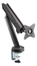 DELTACO Single Monitor Spring-Assisted Pro Gaming Monitor Arm