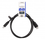 DELTACO HDMI cable FSC, HDMI High Speed w/Ethernet, CCS, 1,0m, black DELTACO HDMI cable FSC, HDMI High Speed w/Ethernet, CCS, 1,0m, black