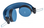 STREETZ headset for smartphone, microphone, 1-button, 1,5m, blue STREETZ headset for smartphone, microphone, 1-button, 1,5m, blue