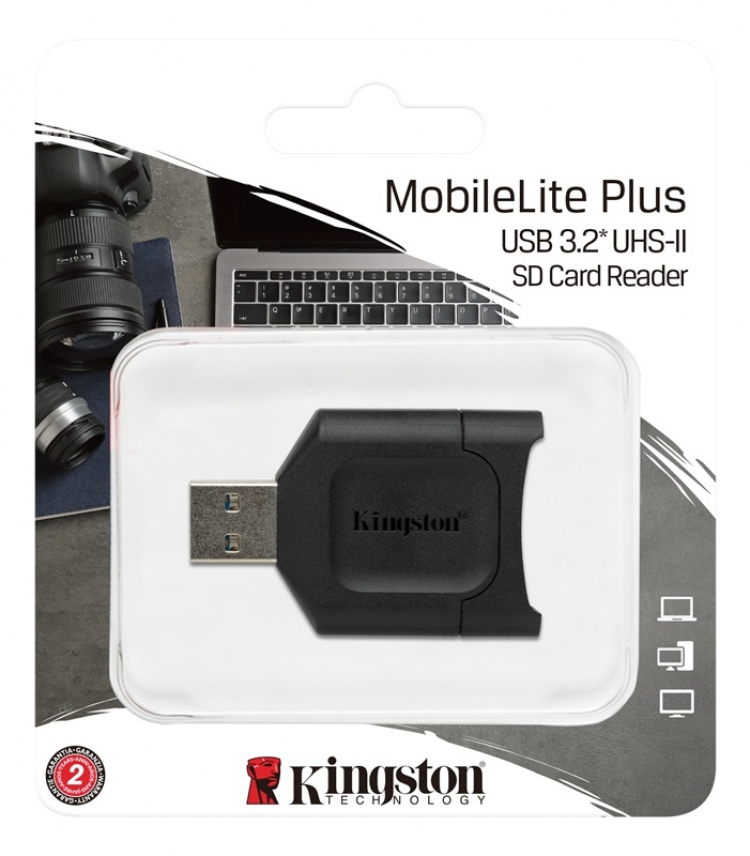 Kingston MobileLite Plus USB 3.1 SDHC/SDXC UHS-II Card Reader Kingston MobileLite Plus USB 3.1 SDHC/SDXC UHS-II Card Reader