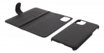 DELTACO wallet case 2-in-1, iPhone 12 Pro Max, magnetic back cover