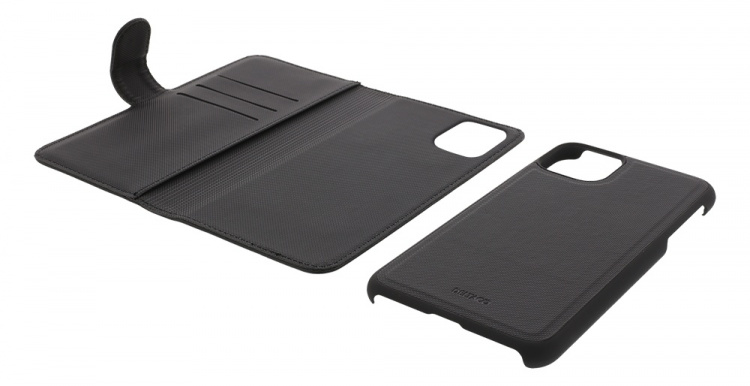 DELTACO wallet case 2-in-1, iPhone 12 Pro Max, magnetic back cover