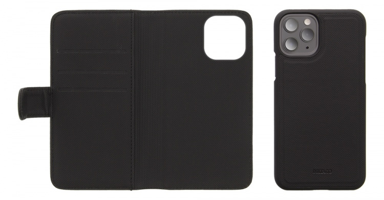 DELTACO wallet case 2-in-1, iPhone 12 Pro Max, magnetic back cover