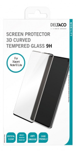 DELTACO screen protector Xiaomi Mi Note 10 Lite 3D curved glass