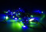 WiFi light chain, 5m, 40 led, adapter, IP44, RGB