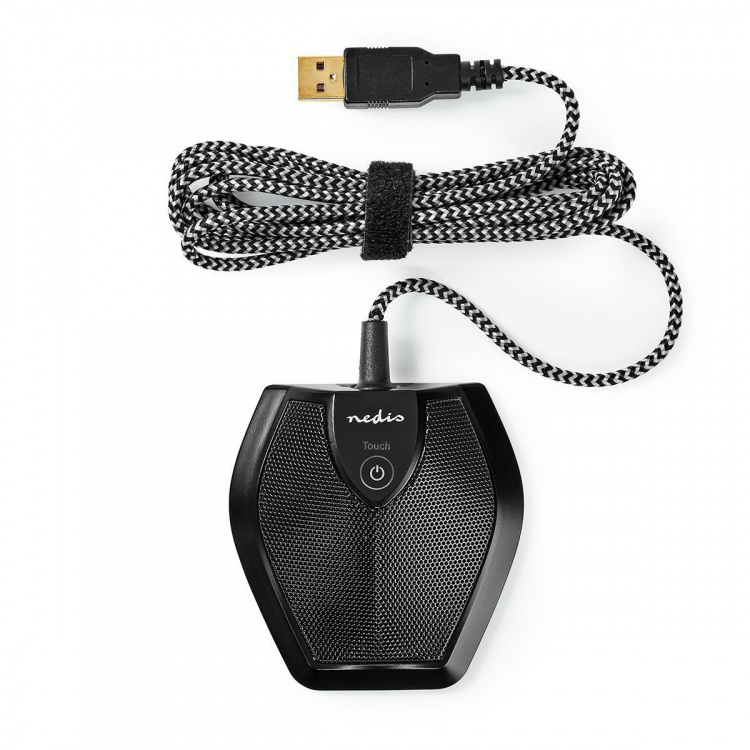 Nedis Microfoon | Gebruikt voor: Desktop / Notebook | Bedraad | 1x USB