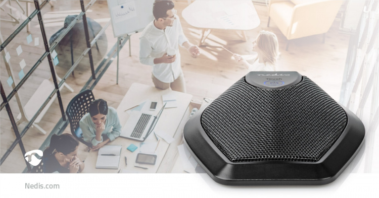 Nedis Microfoon | Gebruikt voor: Desktop / Notebook | Bedraad | 1x USB