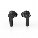 Nedis Volledig Draadloze Oordopjes | Bluetooth® | Maximale batterijduur: 3.5 uur | Drukbediening | Charging case | Ingebouwde microfoon | Ondersteuning voor spraakbesturing | Ear Wings | Zwart