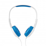 Nedis Bedrade On-ear Koptelefoon | 3,5 mm | Kabellengte: 1.20 m | 82 dB | Blauw Nedis Bedrade On-ear Koptelefoon | 3,5 mm | Kabellengte: 1.20 m | 82 dB | Blauw