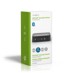 Nedis Bluetooth® Zender / Ontvanger | Input: 1x AUX | Output: 1x AUX | SBC | Maximaal 1 Apparaat | Tot 6 Uur | Automatische uitschakelfunctie | Zwart