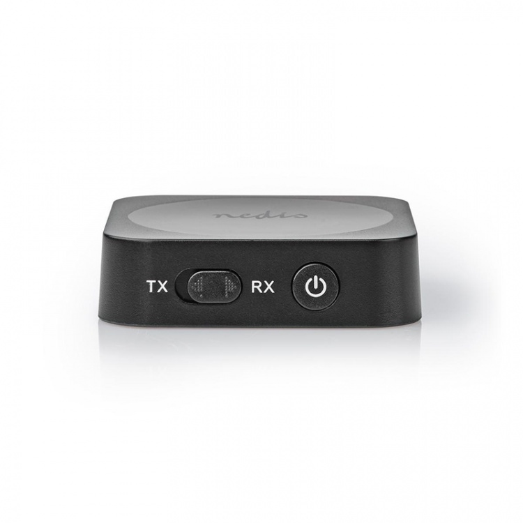 Nedis Bluetooth® Zender / Ontvanger | Input: 1x AUX | Output: 1x AUX | SBC | Maximaal 1 Apparaat | Tot 6 Uur | Automatische uitschakelfunctie | Zwart