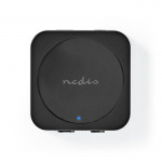 Nedis Bluetooth® Zender / Ontvanger | Input: 1x AUX | Output: 1x AUX | SBC | Maximaal 1 Apparaat | Tot 6 Uur | Automatische uitschakelfunctie | Zwart