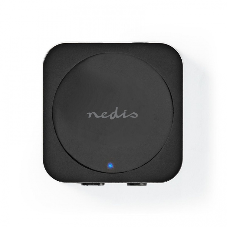 Nedis Bluetooth® Zender / Ontvanger | Input: 1x AUX | Output: 1x AUX | SBC | Maximaal 1 Apparaat | Tot 6 Uur | Automatische uitschakelfunctie | Zwart