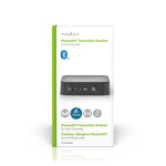 Nedis Bluetooth® Zender / Ontvanger | Input: 1x AUX | Output: 1x AUX | SBC | Maximaal 1 Apparaat | Tot 6 Uur | Automatische uitschakelfunctie | Zwart