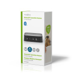 Nedis Bluetooth® Zender / Ontvanger | Input: 1x AUX | Output: 1x AUX | SBC | Maximaal 1 Apparaat | Tot 6 Uur | Automatische uitschakelfunctie | Zwart