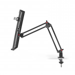 Nedis Documenthouder | Klem | Geschikt voor papierformaat: A4 | Draai- en Kantelbaar / Verstelbare hoek | Zwenkhoek: 360 ° Nedis Documenthouder | Klem | Geschikt voor papierformaat: A4 | Draai- en Kantelbaar / Verstelbare hoek | Zwenkhoek: 360 °