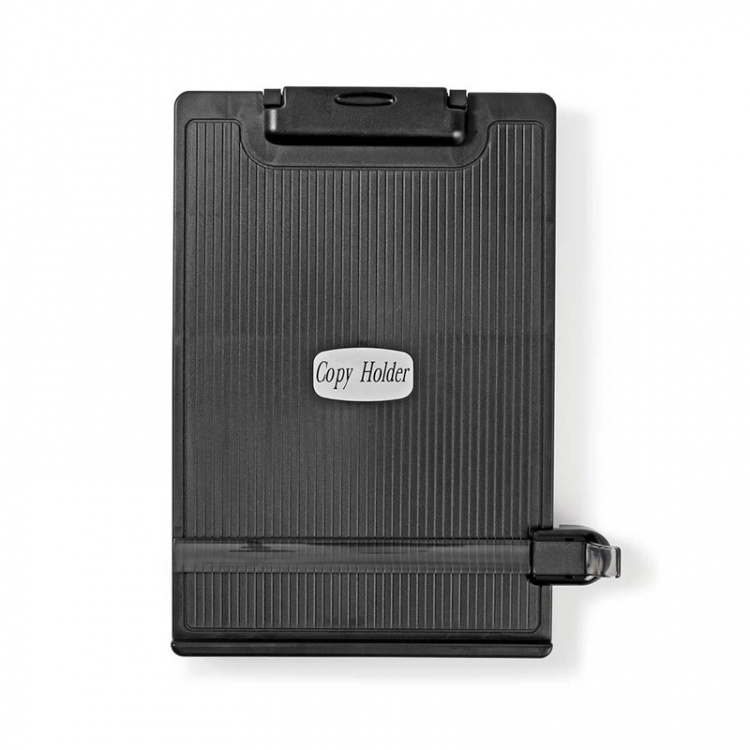 Nedis Documenthouder | Klem | Geschikt voor papierformaat: A4 | Draai- en Kantelbaar / Verstelbare hoek | Zwenkhoek: 360 ° Nedis Documenthouder | Klem | Geschikt voor papierformaat: A4 | Draai- en Kantelbaar / Verstelbare hoek | Zwenkhoek: 360 °