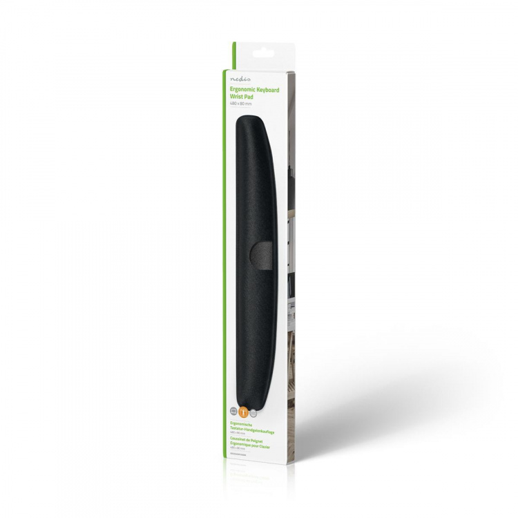 Nedis Gel Polssteun voor Toetsenbord | Lycra / PU | Ja