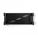 Nedis Monitorstandaard | Ergonomie: Yes | Maximaal draagvermogen: 18 kg | Universeel | USB Hub | Verstelbare hoogte: Nee