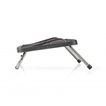 Nedis Voetensteun | Verstelbare hoek | Zwart | Kunststof / Metaal