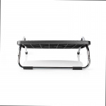 Nedis Voetensteun | Verstelbare hoek | Zwart | Kunststof / Metaal