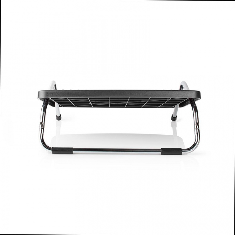 Nedis Voetensteun | Verstelbare hoek | Zwart | Kunststof / Metaal