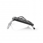 Nedis Voetensteun | Verstelbare hoek | Zwart | Kunststof / Metaal