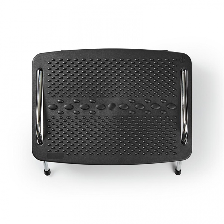 Nedis Voetensteun | Verstelbare hoek | Zwart | Kunststof / Metaal