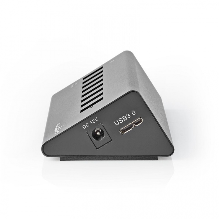 Nedis USB-Hub | USB Micro-B Female | USB-A Female | 8-Poorts poort(en) | QC3.0 / USB 3.2 Gen 1 | Netvoeding / USB Gevoed | 5 Gbps | 8x USB