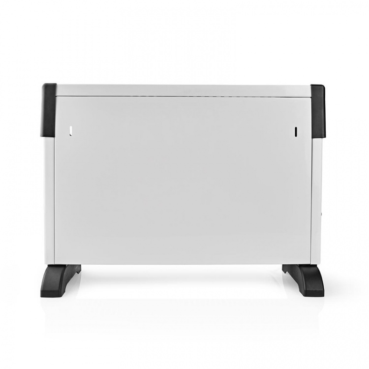 Nedis Convectorkachel | 2000 W | 3 Warmte Standen | Instelbare thermostaat | Omvalpreventie | Geïntegreerde handgrepen | Wit