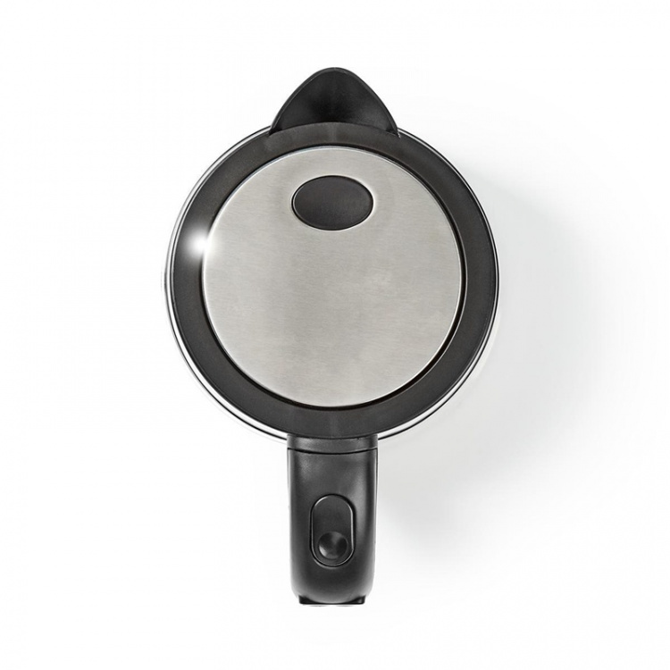 Nedis Waterkoker | 1.7 l | Glas | Transparant | 60,70,80,90,100 °C | Temperatuurindicator | 360 graden draaibaar | Verborgen verwarmingselement | Strix®-controller | Droogkookbeveiliging