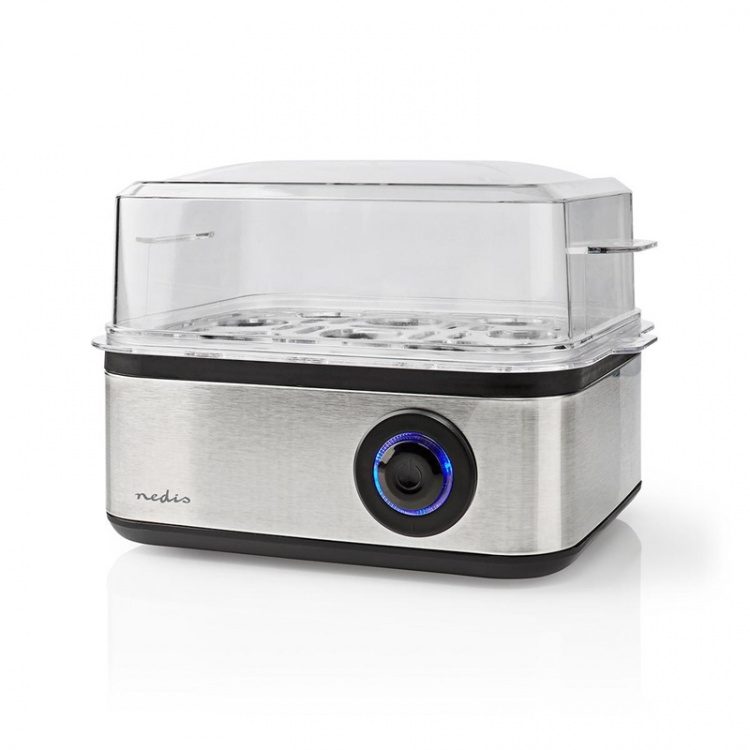 Nedis Eierkoker | Maatbeker | Aluminium / Zwart