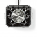 Nedis Eierkoker | Maatbeker | Aluminium / Zwart