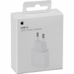 Apple (MHJE3ZM/A) USB-C, Voedingsadapter, Muurlader, 20W, Wit