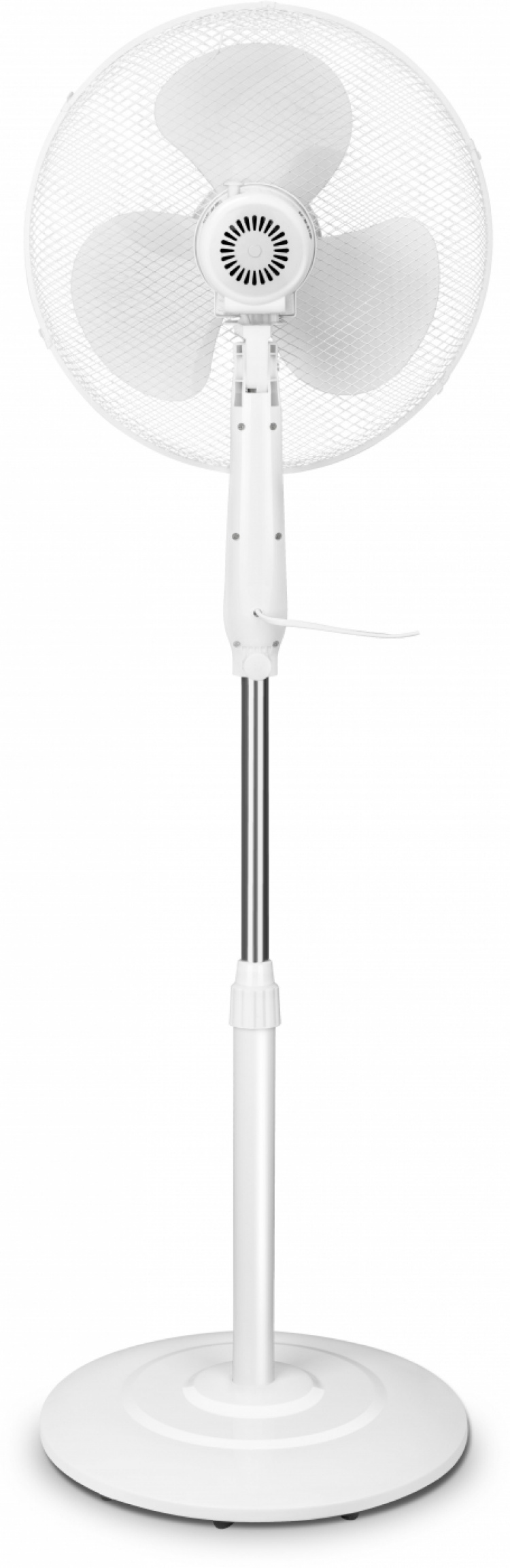 Vloerventilator, 40 cm, laag geluidsniveau, 3 snelheden, ronde voet