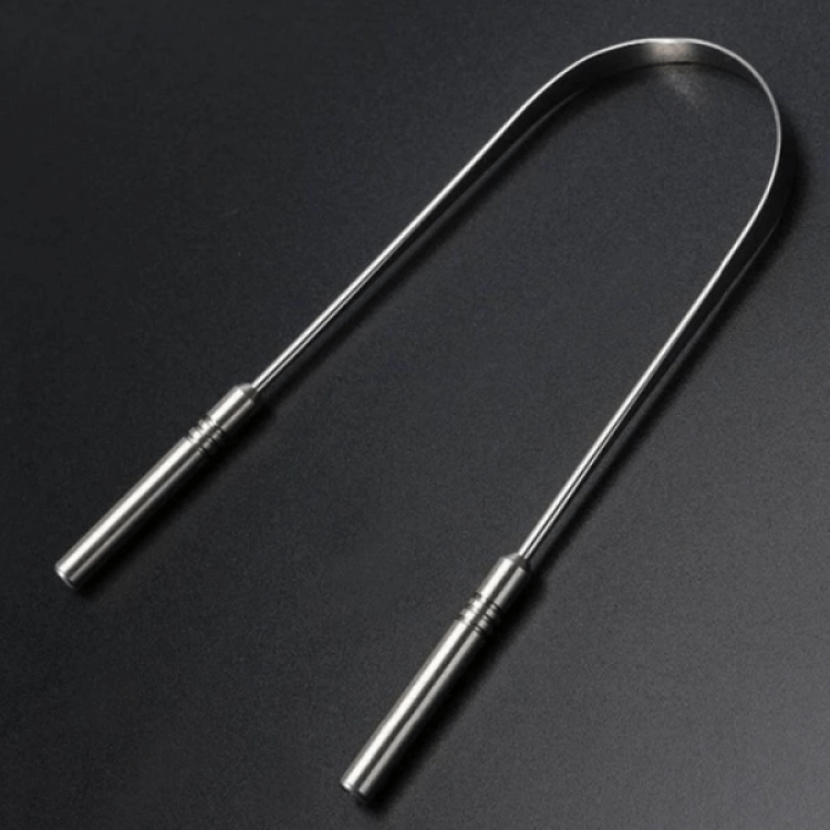 Tongschraper van roestvrij staal Tongschraper van roestvrij staal