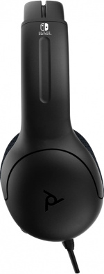 Trådbundna hörlurar för Nintendo Switch, svart/vit Trådbundna hörlurar för Nintendo Switch, svart/vit