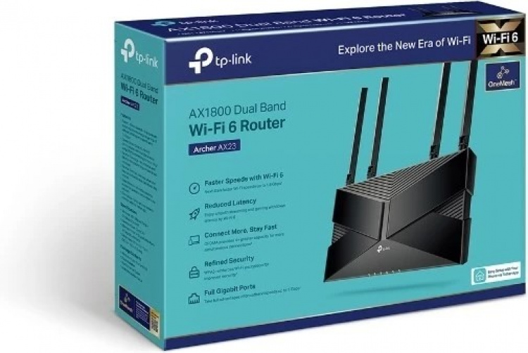 TP-Link Archer AX23 Kraftfull router med Dual Band & föräldrakontroller