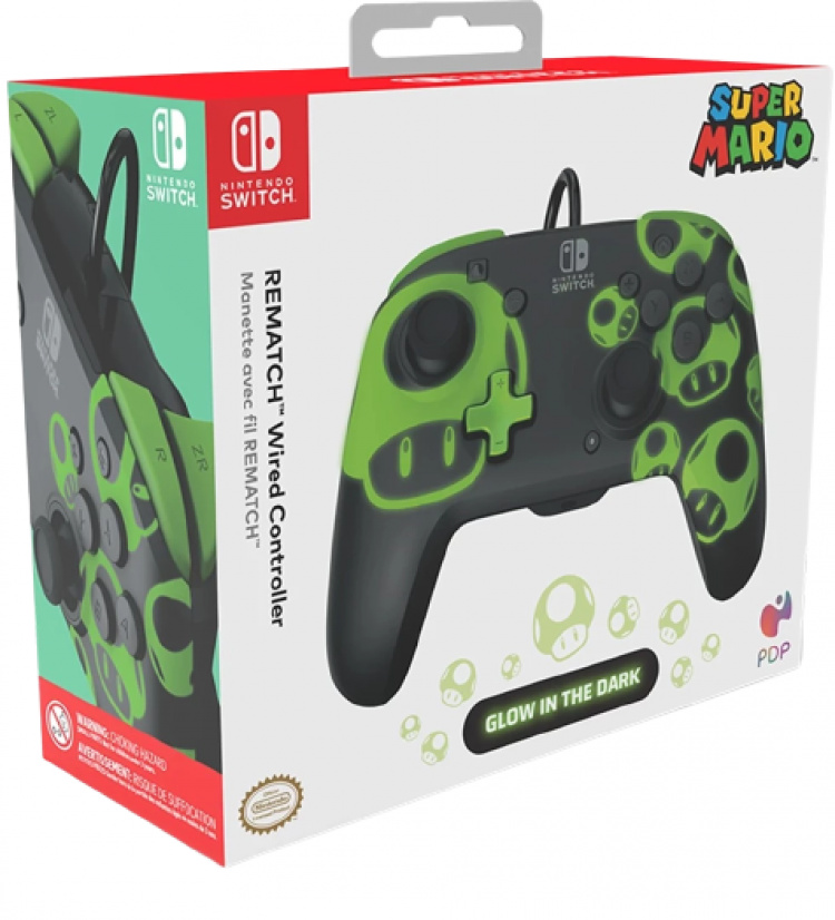 PDP Rematch Självlysande Kontroll till Nintendo Switch PDP Rematch Självlysande Kontroll till Nintendo Switch